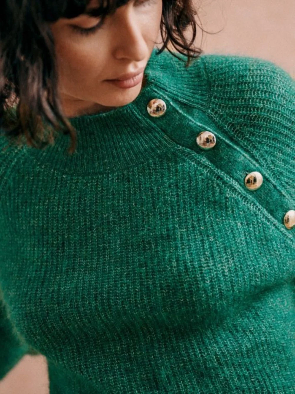 Sezane Trudy Jumper in 'Nature Green'' NWT - Picture 8 of 8